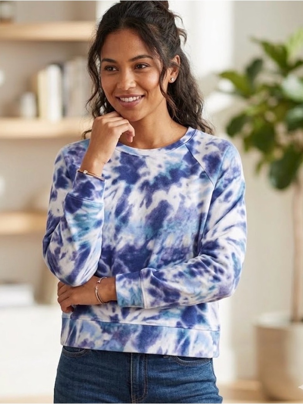 NWT Daily Thread Tye Dye Sweatshirt. Large